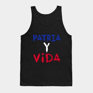 Patria Y Vida Tank Top